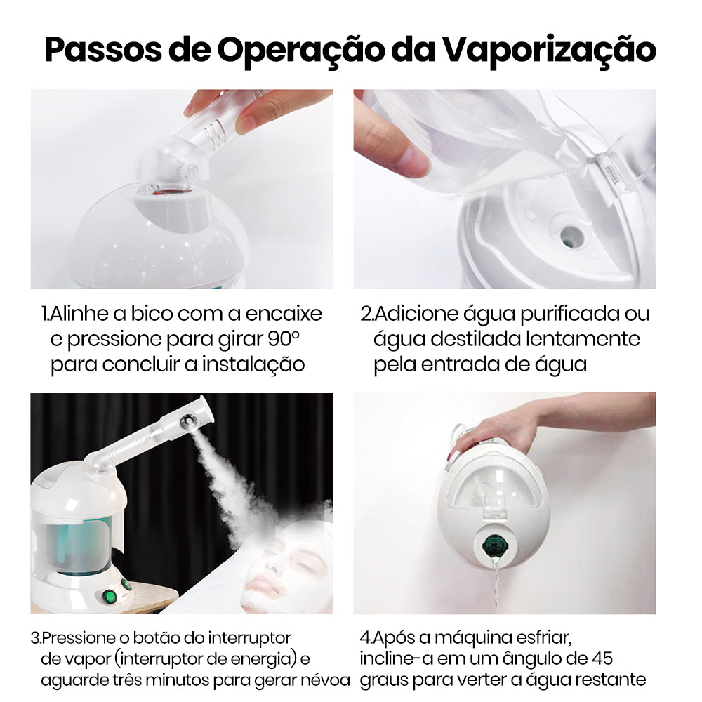 KSKI Vaporizador Facial KD2328