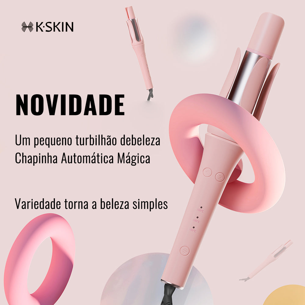 KSKIN Ferro de ondular automático K3