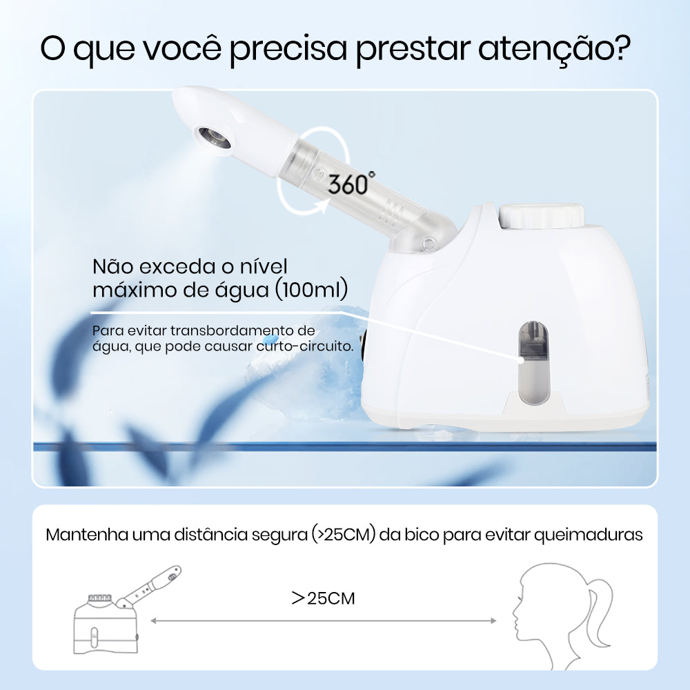 KSKIN Vaporizador facial KD33S