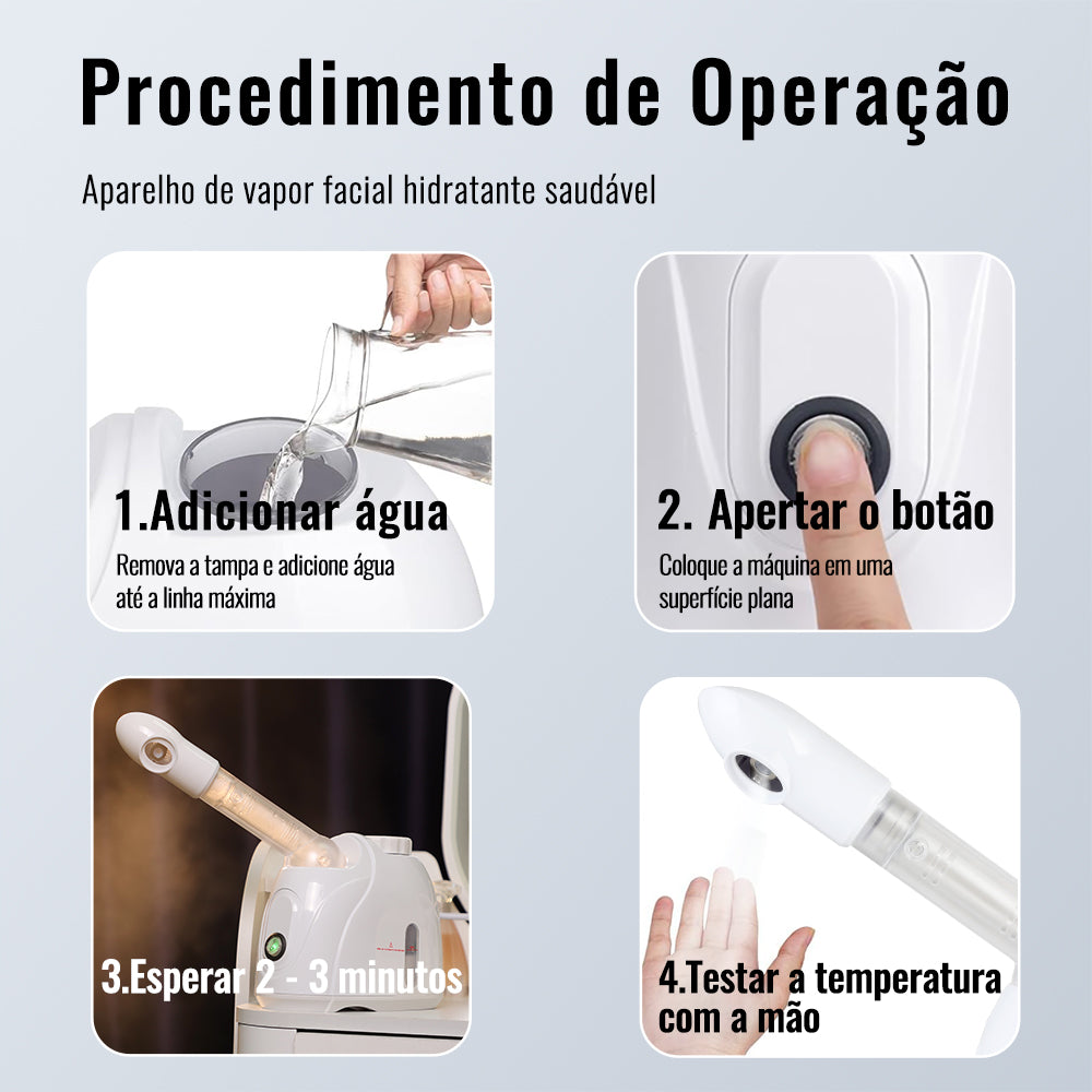 KSKIN Vaporizador facial KD33S