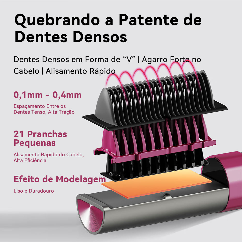 KSKIN Escova alisadora de cabelo KD3821